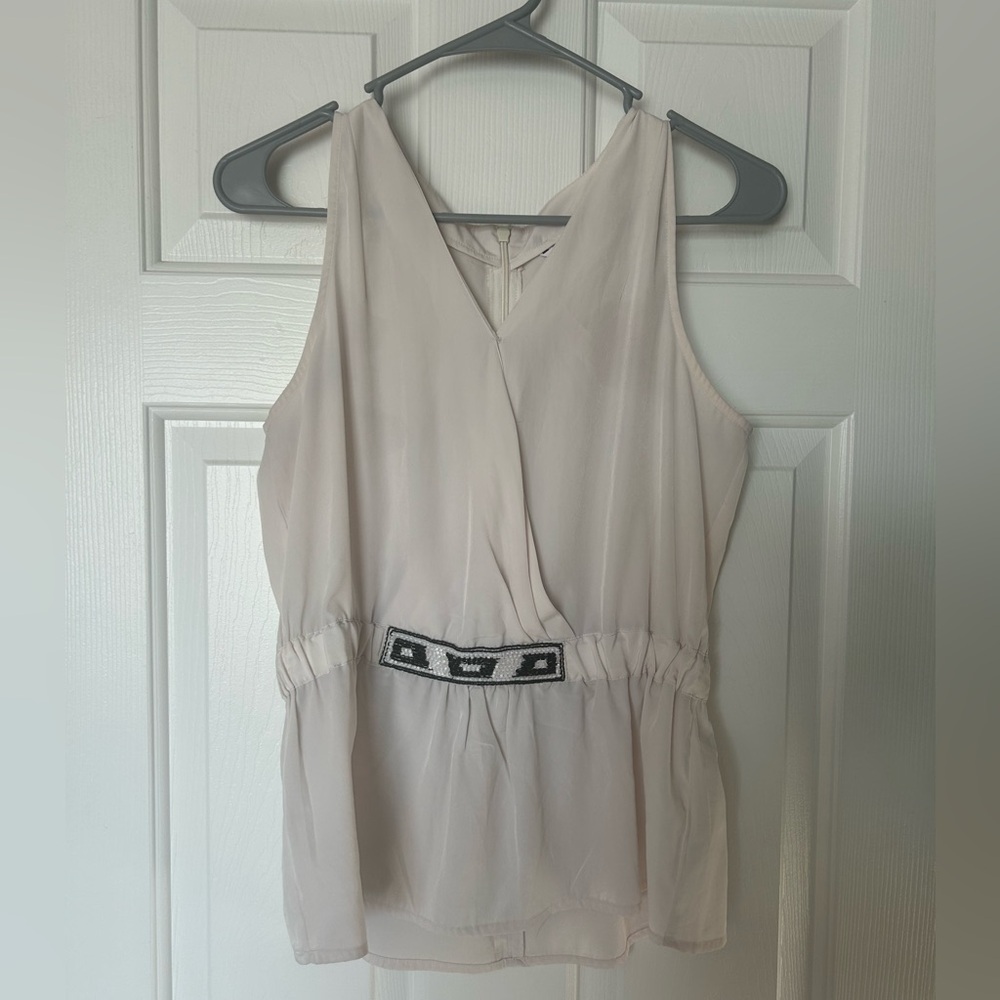 Calvin Klein white dress top